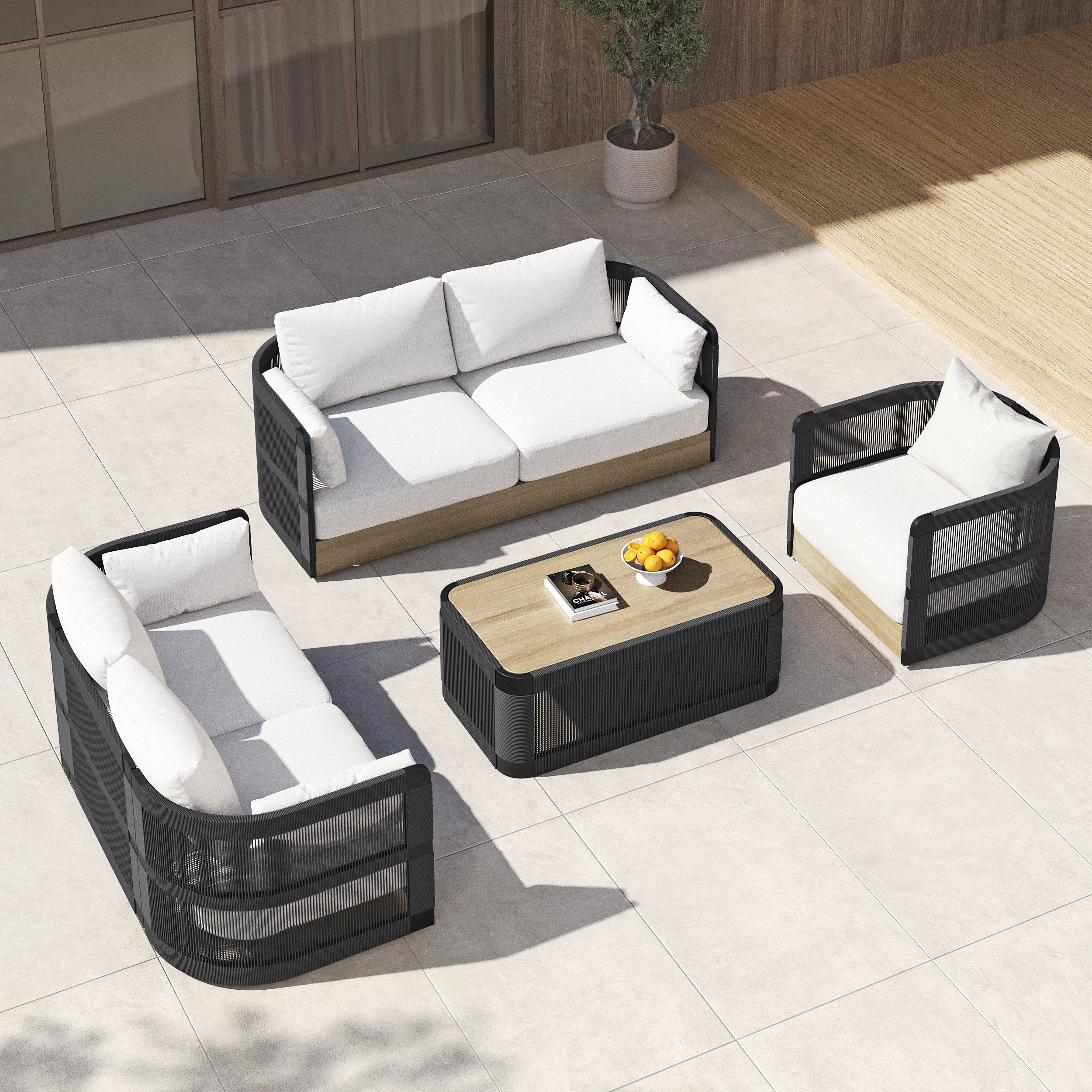Nordic Loungeset · 5-Sitzer