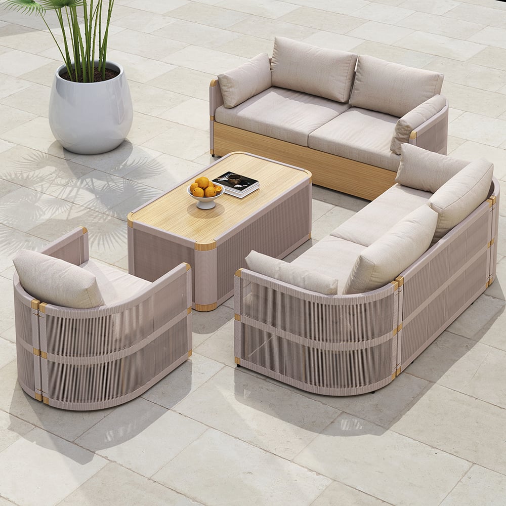 Nordic Loungeset · 5-Sitzer