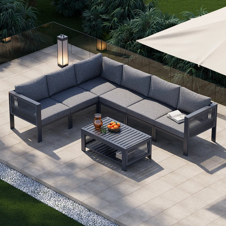 Sunset Loungeset · 6-Sitzer
