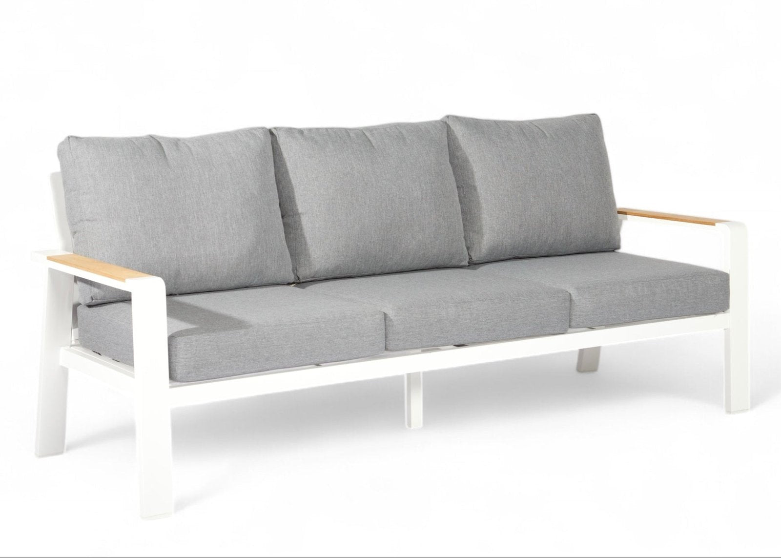 Prestige Lounge · Aluminium Weiß