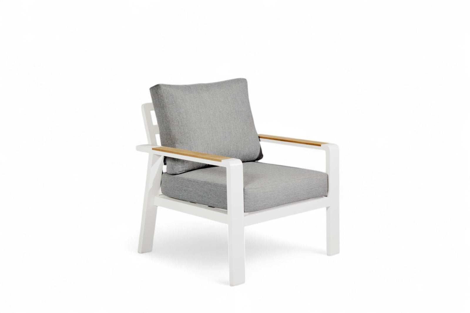Prestige Lounge · Aluminium Weiß