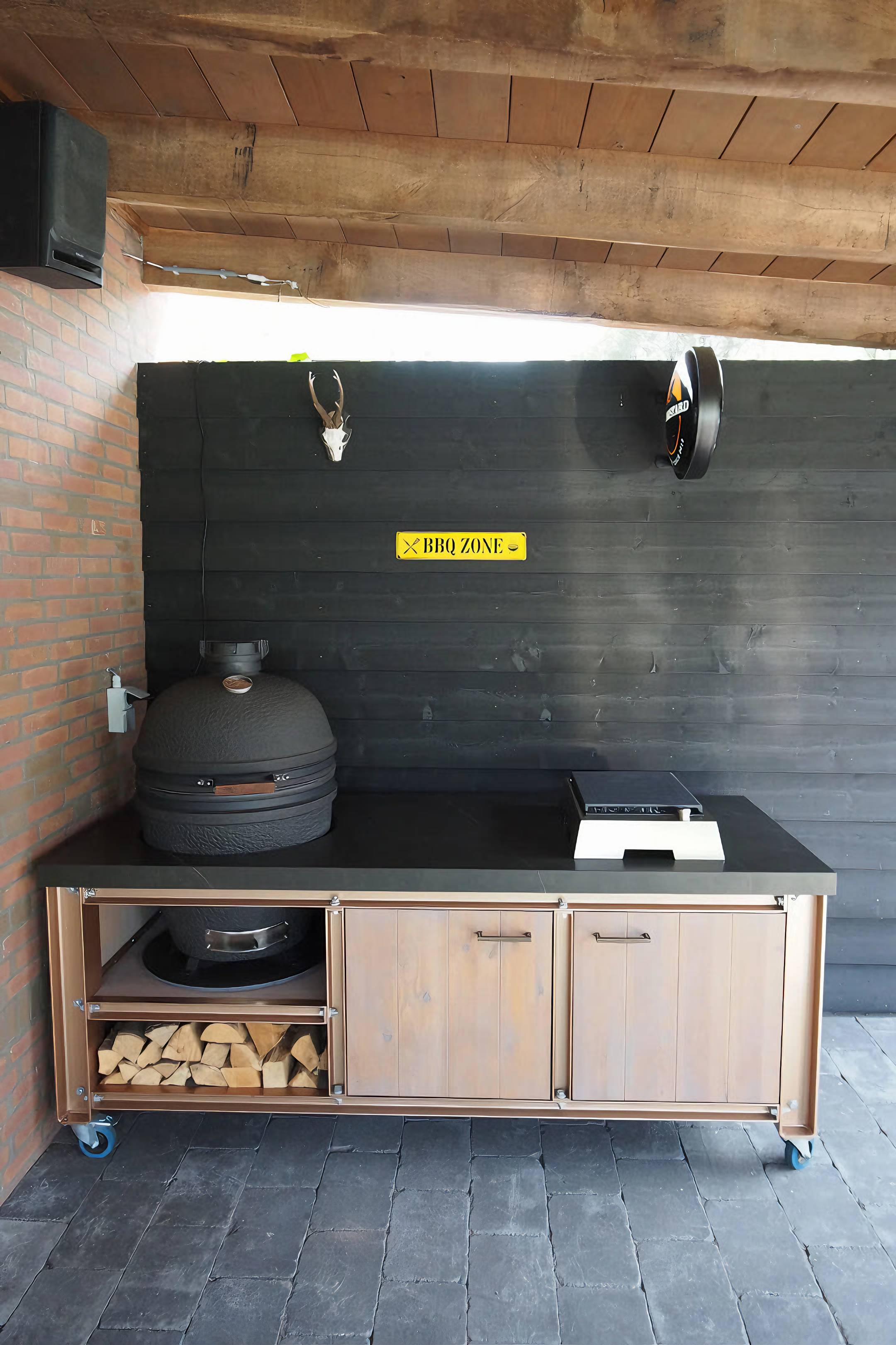 Big Green Egg Grillküche für den Garten