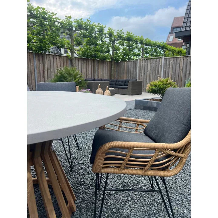 GrünRaum Gartenmöbel-Set · 5-teilig mit Kissen