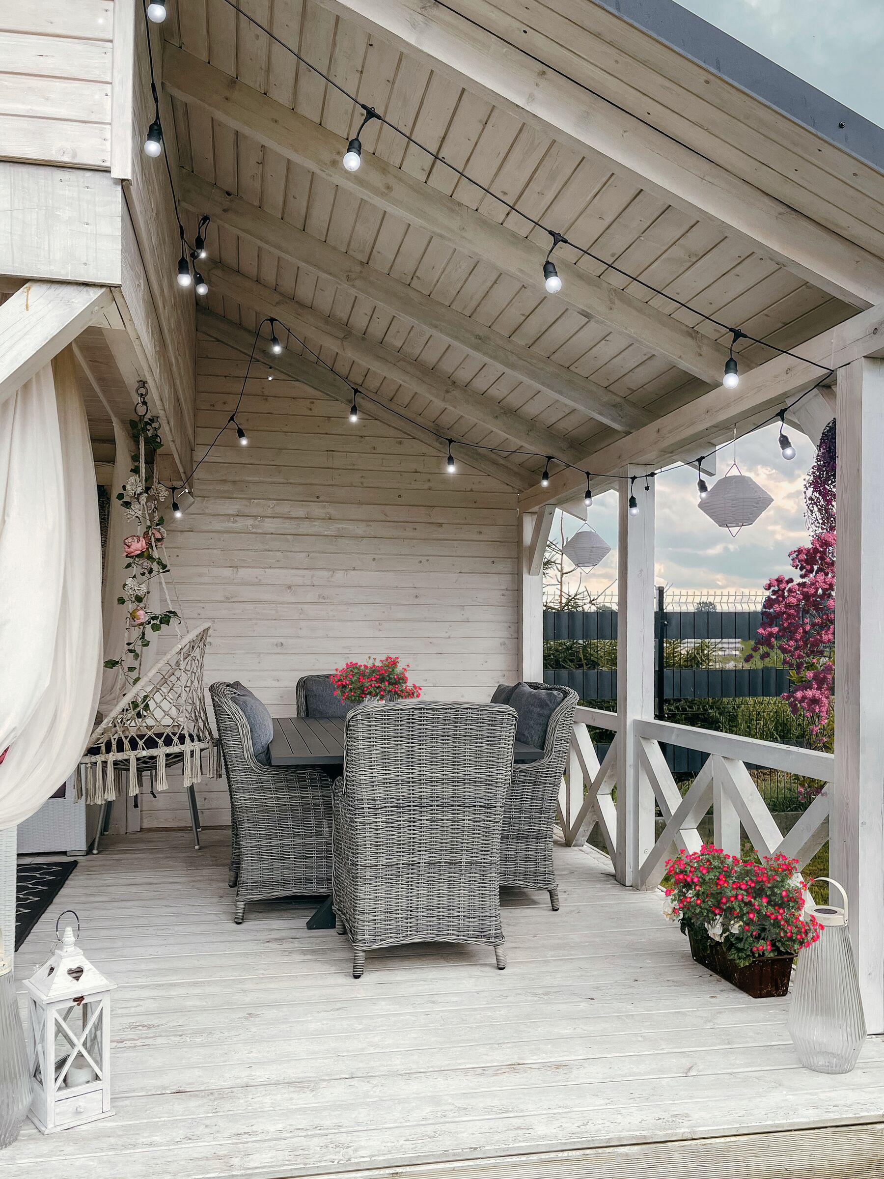 Eleganz Garten-Set inklusive Kissen-Set