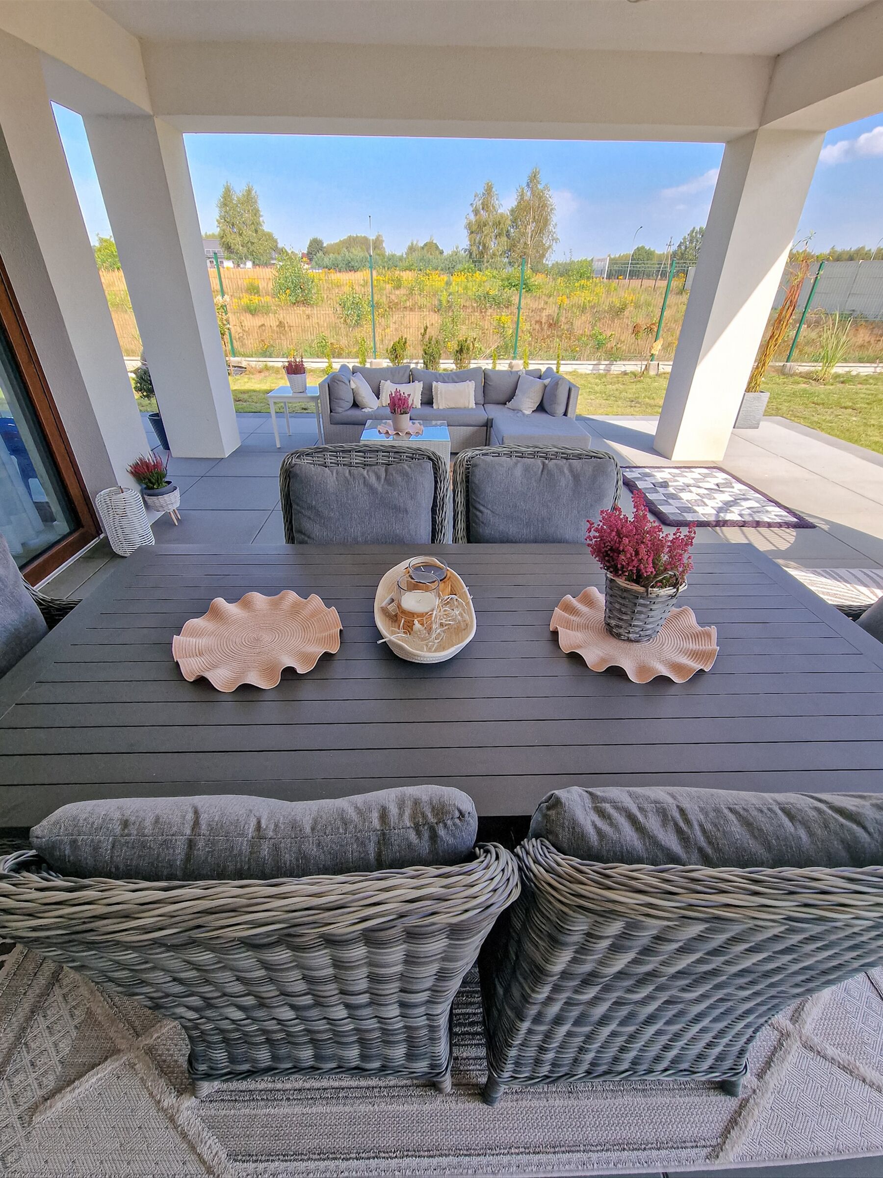 Eleganz Garten-Set inklusive Kissen-Set