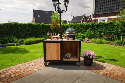 Big Green Egg Outdoor-Küche aus Holz