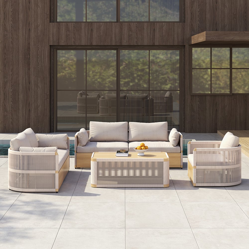 Nordic Loungeset · 5-Sitzer