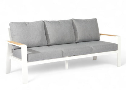 Prestige Lounge · Aluminium Weiß