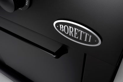 Boretti Luciano Außenküche Nero | mit eingebautem Kühlschrank