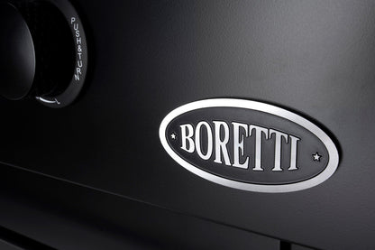 Boretti Luciano Außenküche Nero | mit eingebautem Kühlschrank