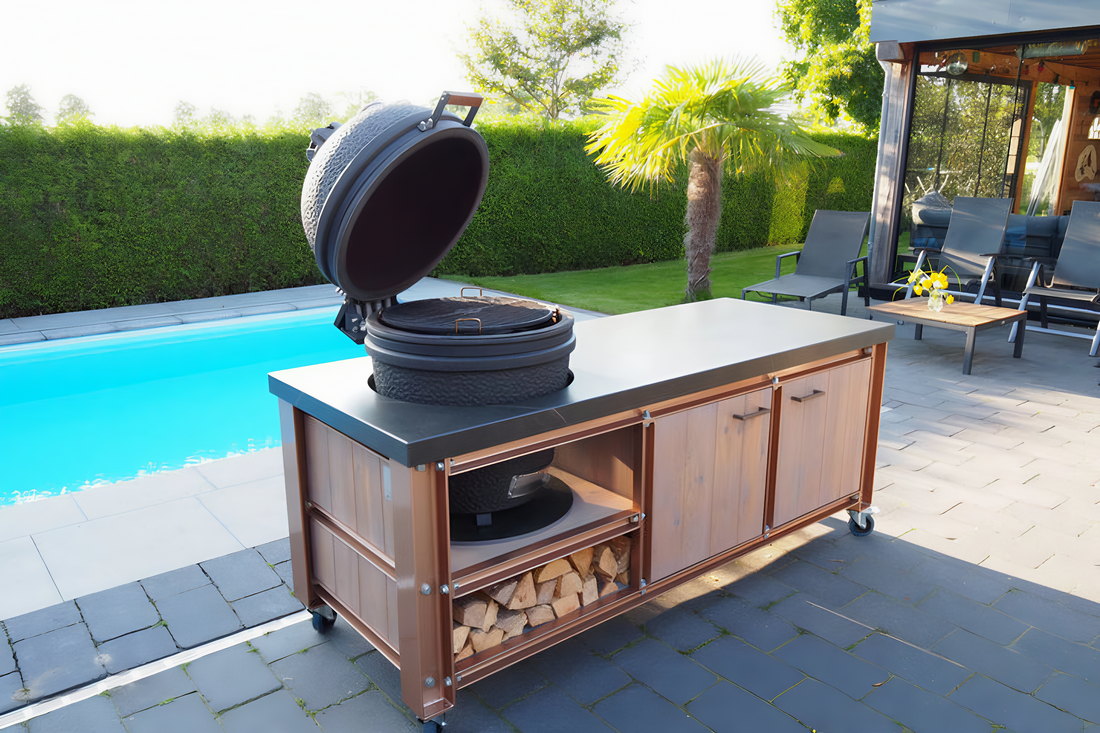 Big Green Egg Grillküche für den Garten