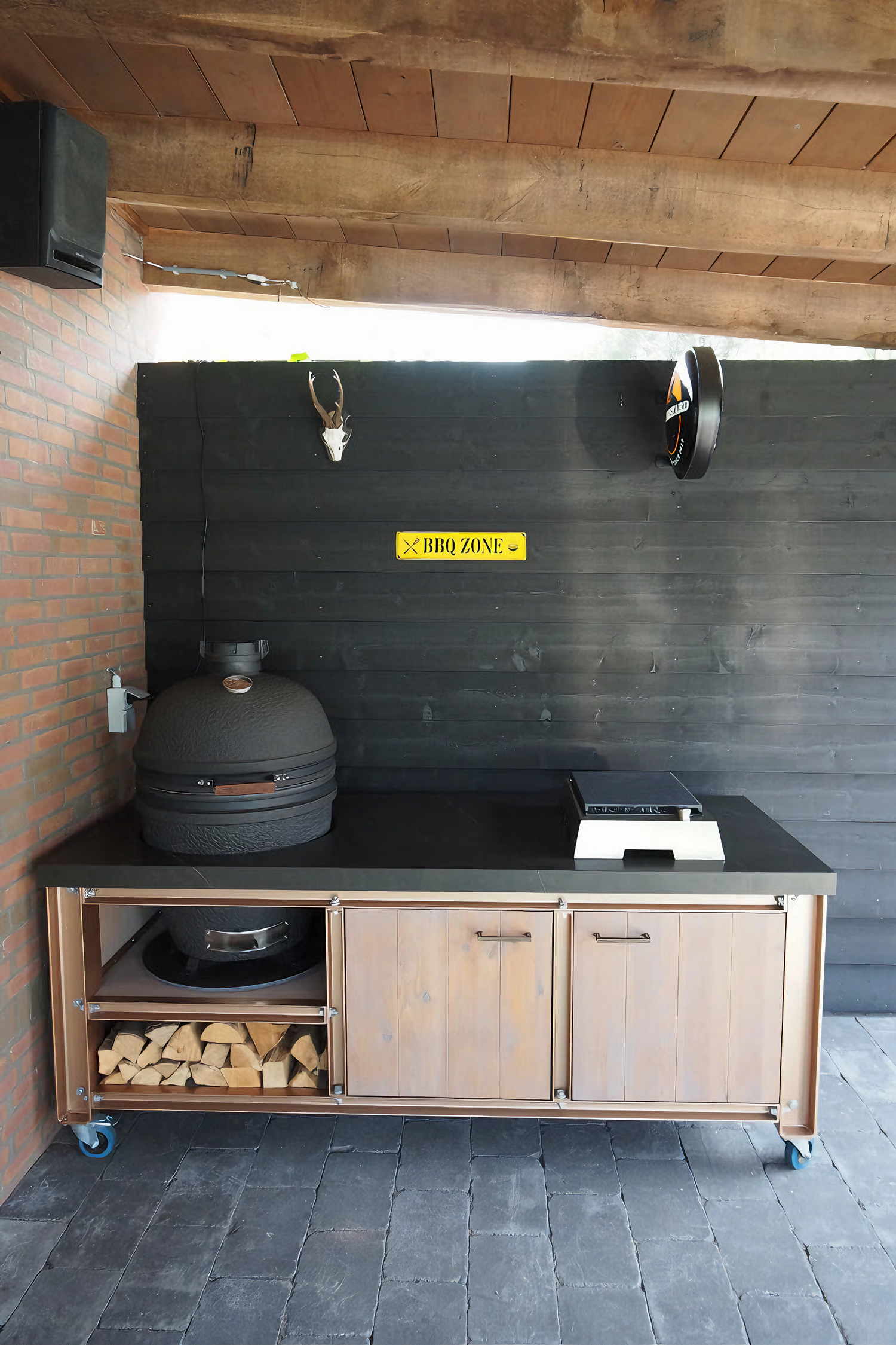 Big Green Egg Grillküche für den Garten