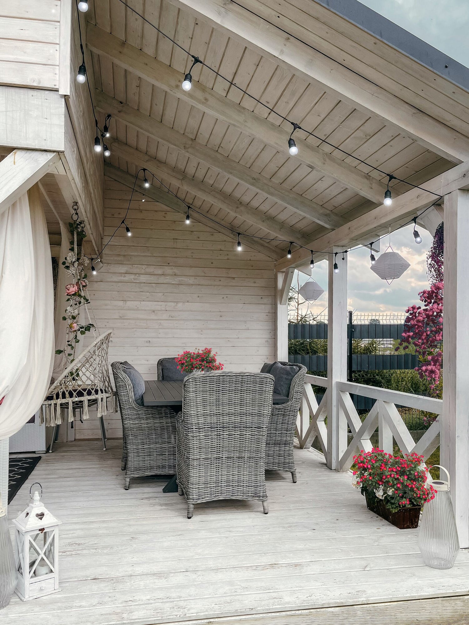 Eleganz Garten-Set inklusive Kissen-Set