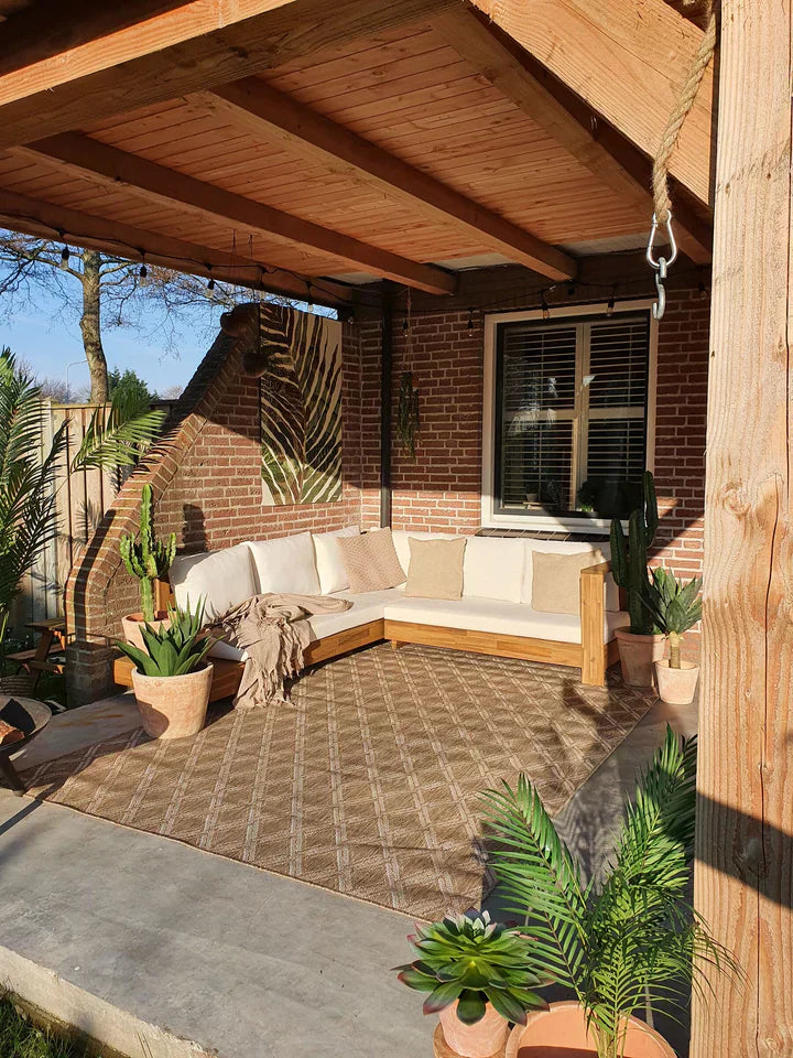 Cedarwood Loungeset · 5-teilig